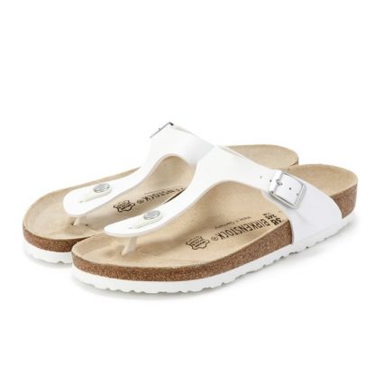 Birkenstock Hvit sandal fra Birkenstock, Gizeh – Mio Trend