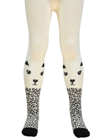 Sokker og strømpebukser Nitgesko off white strømpebukse fra Name It – Mio Trend