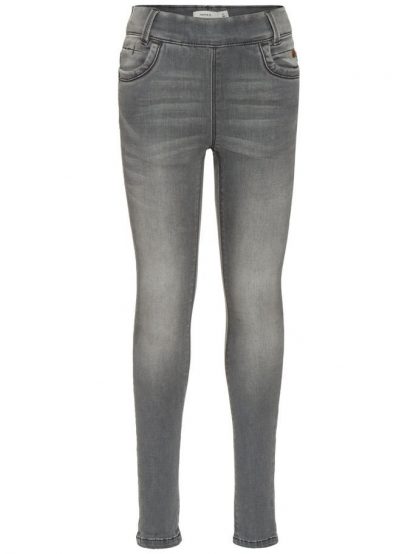 Name It Nittonja lys grå jeans - fra Name It – Mio Trend