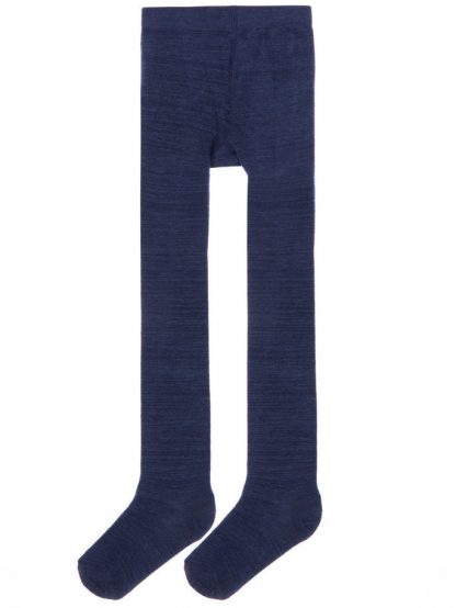 Sokker og strømpebukser Nitwak blå strømpebukse i ull fra Name It – Mio Trend