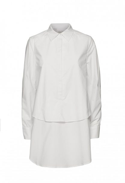 NORR Joy hvit skjorte fra NORR – Mio Trend