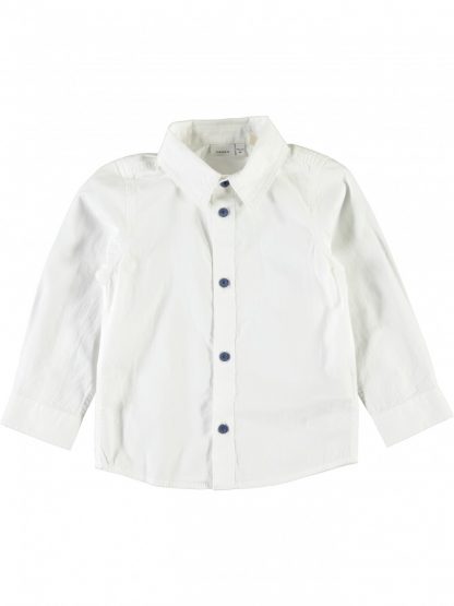Skjorter og vester Nitpaks hvit skjorte fra Name It – Mio Trend
