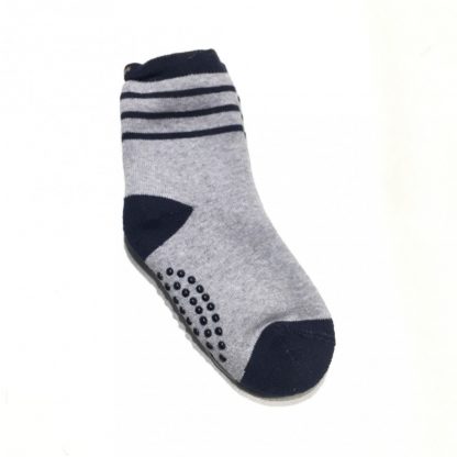 Sokker og strømpebukser Grå Terry-sokker med antigli – Mio Trend