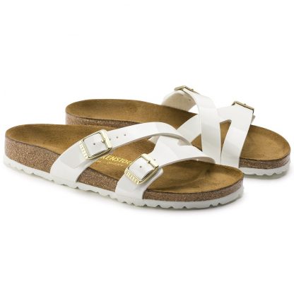 Birkenstock Hvit sandal fra Birkenstock, modell Yao – Mio Trend