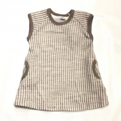 Ull Stripete kjole i ull fra Joha – Mio Trend