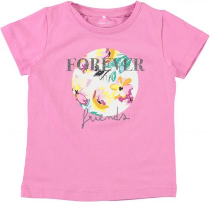 T-skjorter Rosa t-skjorte med print:  – Mio Trend