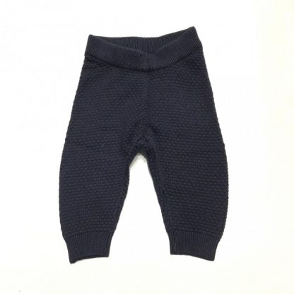 Name It Mørke blå strikkebukse til baby – Mio Trend