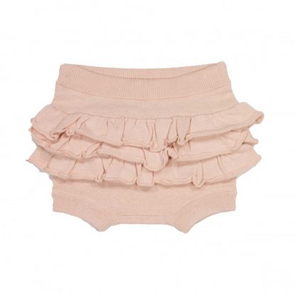 Shorts MeMini lys rosa strikket truse/bloomer, Hilde – Mio Trend