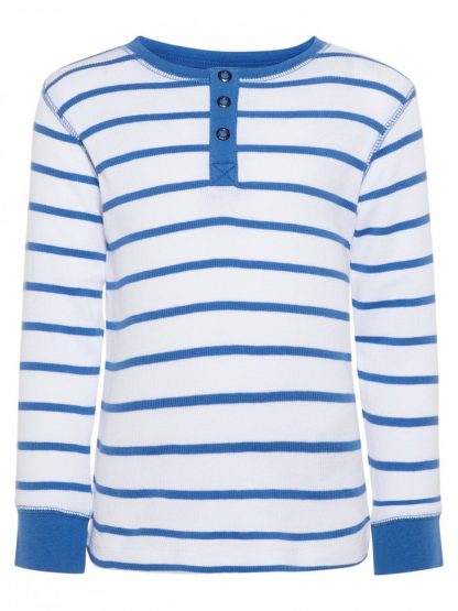 Name It Stripete genser med knappestolpe fra Name It – Mio Trend
