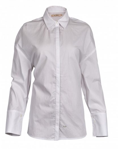 Rue de Femme Rue De Femme oversizet hvit skjorte, Carmine – Mio Trend