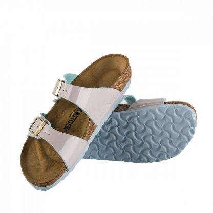 Birkenstock Lys Grå Sydney Two Tone Lightgray sandaler – Mio Trend