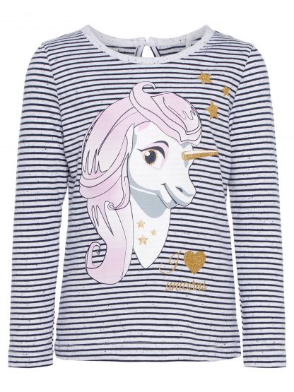 Name It My Little Pony stripete blå genser – Mio Trend