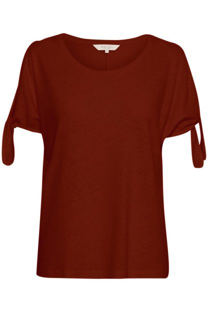 T-skjorter Linda vinrød t-skjorte – Mio Trend