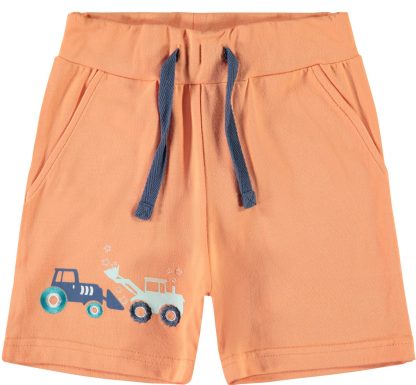 Shorts Orange shorts med traktor – Mio Trend