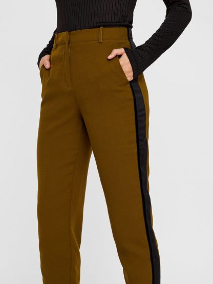 Y.A.S Emma grønn bukse – Mio Trend