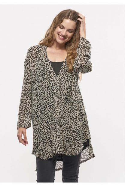 Part Two leopardkjole – Salg leopard kjole tunica Melva  – Mio Trend