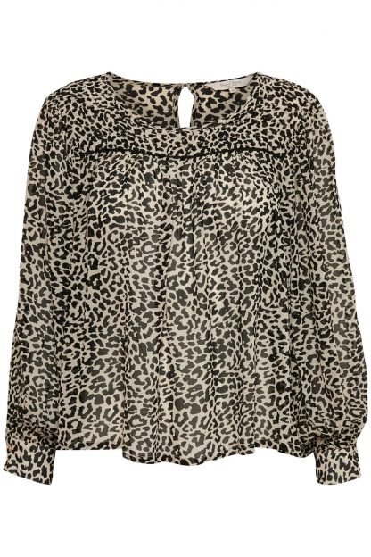 Part Two bluse i leopard – Salg leopardbluse Modesty – Mio Trend