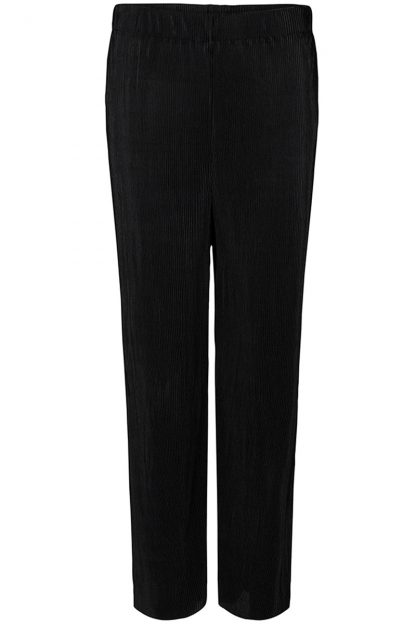 Sort bukse med vide bein – Co`couture sort vid bukse Alba – Mio Trend