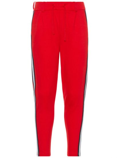 Rød bukse med stripe – Name It rød bukse med stripe – Mio Trend