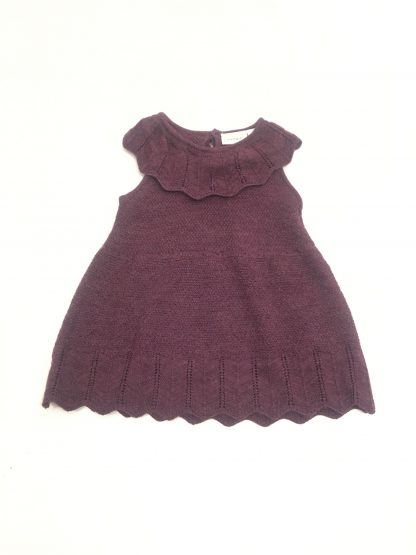 Name It kjole i ull, lilla til baby – Ull lilla ullkjole til baby  – Mio Trend