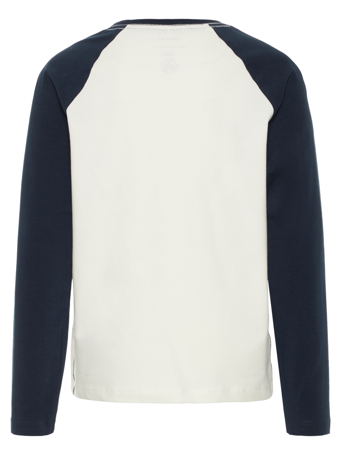 Hvit genser med print