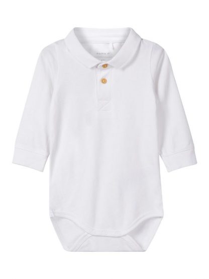 Name It hvit skjortebody – Skjorter og vester hvit skjortebody – Mio Trend