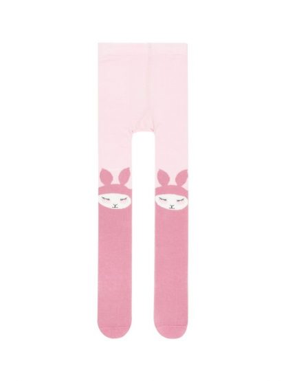 Name it strømpebukse til jente – Sokker og strømpebukser rosa strømpebukse med kanin – Mio Trend
