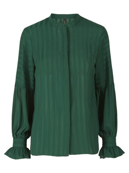 Grønn bluse fra YAS – Y.A.S grønn bluse Yasbonita – Mio Trend