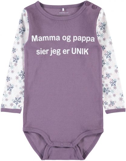 Name It lilla jeg er unik body – Name It lilla jeg er unik body – Mio Trend