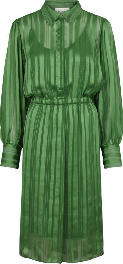 Second Female grønn kjole – Second Female grønn kjole Telinna  – Mio Trend
