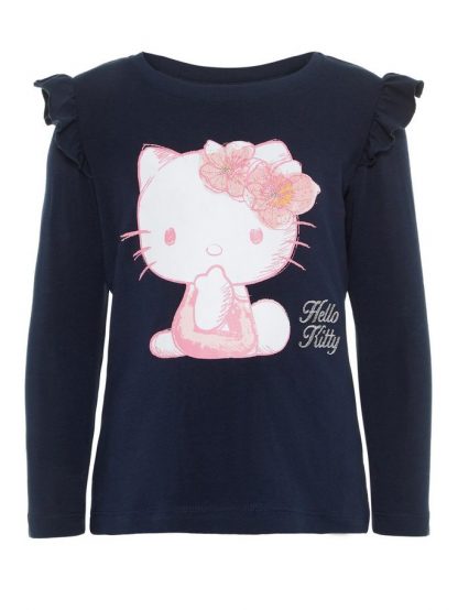 Hello Kitty blå genser – Name It Hello Kitty blå genser  – Mio Trend