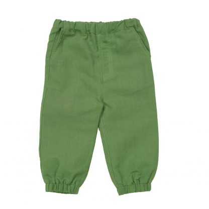 Memini grønn bukse – Memini grønn linbukse Even – Mio Trend
