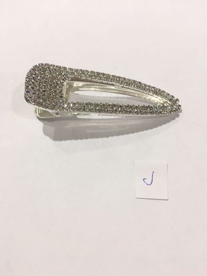 Hårspenne strass – Zuzanna G hårspenne i sølv og strass  – Mio Trend