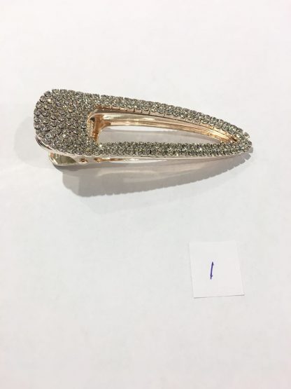 Stor hårspenne – Zuzanna G stor hårspenne i gull og strass – Mio Trend
