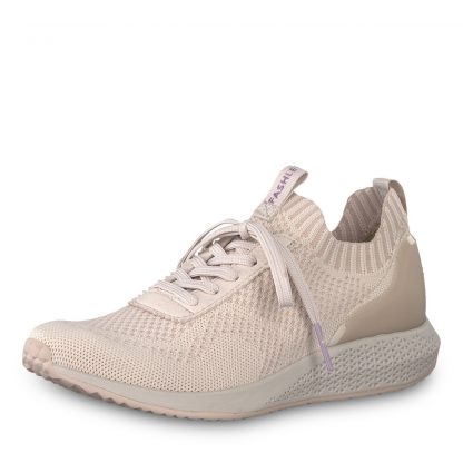 Tamaris sko rosa – Tamaris lys rosa sneakers i mesh – Mio Trend