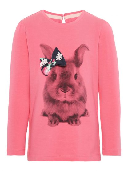 Name It genser kanin – Name It rosa genser med kanin – Mio Trend