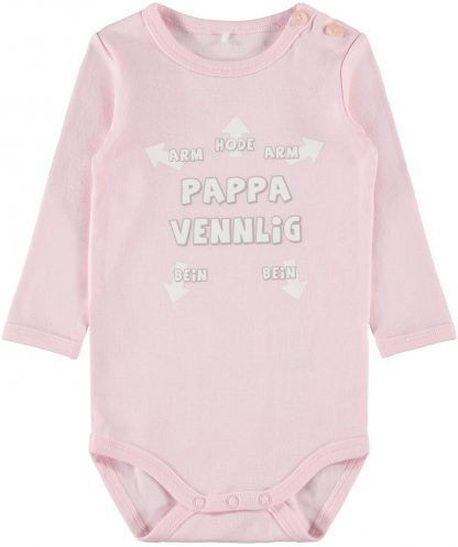Name it body tekst – Name It body med tekst: "Pappa-vennlig!" – Mio Trend