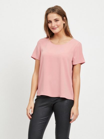 Vila rosa t-skjorte