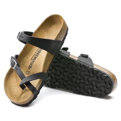 Birkenstock Mayari sort – Birkenstock sandal Mayari black oiled – Mio Trend