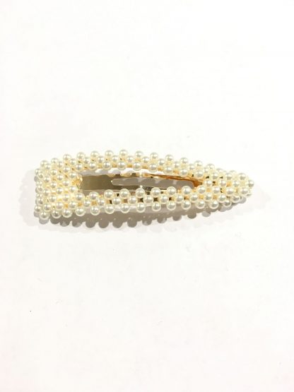 Stor spenne med perler – Nora Norway stor hårspenne med perler – Mio Trend