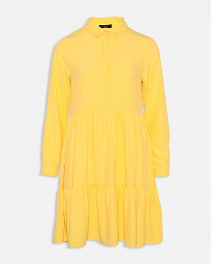 Sisters Point gul kjole – Sisters Point gul kjole Gloss – Mio Trend
