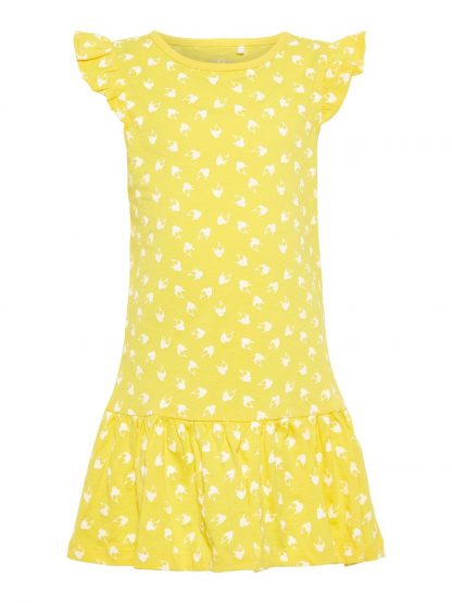 Name It gul kjole – Name It gul sommerkjole – Mio Trend