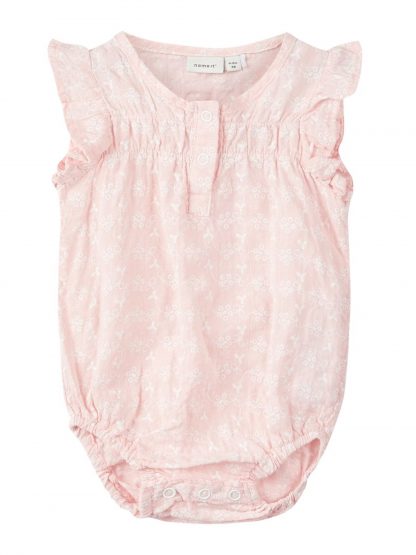 Rumba til baby – Sparkebukse/overall rosa rumba  – Mio Trend