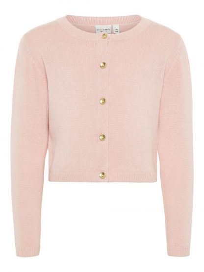 Name It rosa jakke – Name It rosa cardigan Valise – Mio Trend