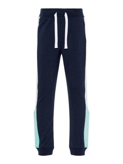 Joggebukse Name It gutt – Name It marineblå joggebukse med striper – Mio Trend