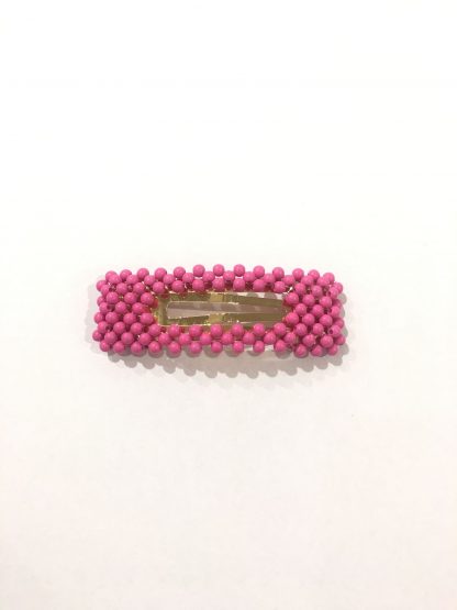Hårspenne perle rosa – Zuzanna G rosa hårspenne firkant perle – Mio Trend