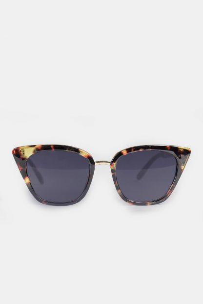 Solbriller Dixie Maro leopard – RE:Designed by Dixie leopard cat-eye solbriller Maro – Mio Trend