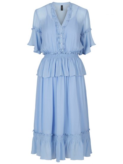 Lyse blå penkjole yas – Y.A.S lyse blå kjole Tenda – Mio Trend