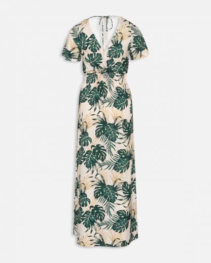Sisters Point lang kjole – Sisters Point lang kjole med palmer Giji – Mio Trend