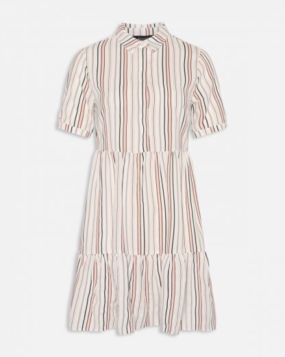 Sisters Point kjole striper – Sisters Point stripete kjole Gloss – Mio Trend